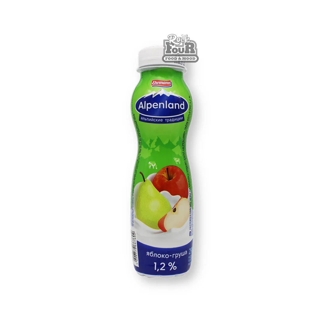 Yogurt drink "Alpenland" apple and pear 1.2% 290g
